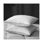 Hotel Feather Pillows King Size Set of 2, Feathers Down Pillows Composite wit...