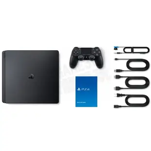 SONY PS4 SLIM 新版主機 CUH-2218 500G 極致黑 冰河白 黑色 白色 公司貨 【台中恐龍電玩】