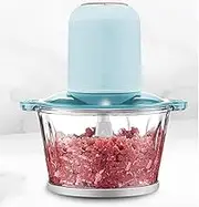 Electric Food Processor,Food Chopper with Garlic Peeler and Titanium Coating Blades, for Vegetables Fruit Salad Onion Garlic Meat Ice Chopper