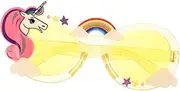 [Ipetboom] Funny Glasses Birthday Glasses Decoration Photo Booth Props Eyeglasses Happy Birthday Eyeglasses Decorations Glasses for Party Cartoon Glasses Funny Sunglasses Photo Prop Blue