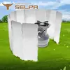 【韓國SELPA】十片加高款鋁合金擋風板（銀色）
