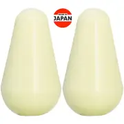 NEW (2) Switch Knobs (USA size) For Lever switches Strat Guitar Style - MINT