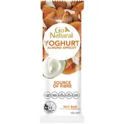 Go Natural Bars Yoghurt Coated Almond & Apricot 40g