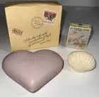 Crabtree & Evelyn Vintage Bar Soaps Lot Jojoba Par Amour Avion