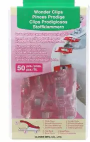 Wonder Clips 50ct for Quilting, Knitting and Crochet Assorted Colors