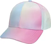 [Maeau] Adult Kids Ponytail Hat Parent-Child Adjustable Baseball Cap Anti UV Golf Visor Trucker Hat Summer Sun Protection Hat