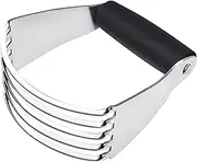 FccsiKoa Butter Cutter Pastry Blender Baking Tool Stainless Steel Paste Masher for Flour Mixer Pasta Pie Crust and Cake Baking