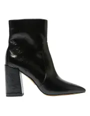 [Ravella] Jada Boots in Black Hi-Shine