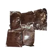 Vintage MRE Military Accessory Packs Lot of 5 80s 90s Brown Bags