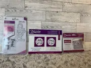 Die'sire Bundle of 3 Various Sentiment Cutting Dies Scrapbooking Cardmaking NEW