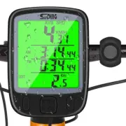 Waterproof Digital LCD Cycle Bicycle Bike Computer Odometer Speedometer Cycling