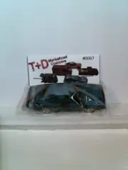 T+D Marbleized Custom Maisto One of a Kind 69 Dodge Charger - Blue