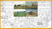 Model Airplane Plan (RC): Fieseler Fi.156 Storch 70" 1/8 Scale for .40 Engine