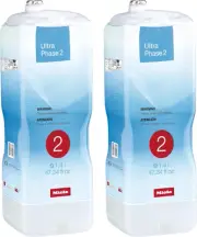 Miele UltraPhase 2 2-Component Detergent for Whites and Colors, Aqua Fragrance 1