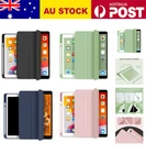 iPad Case Cover w Pen Holder For iPad 9/8/7/6/5th Gen Air 3 2 1 Pro 11" 12.9"