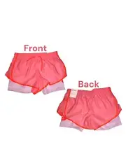 Nike Dri-FIT Tempo Icon Clash Big Girls 2-in-1 Training Shorts Size M NEW