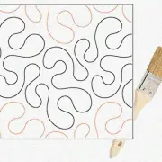 QuiltMaster Pantograph Kit: Longarm Quilting Patterns & Tools Set - Includes Rai