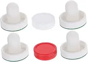 BESPORTBLE 2 Sets Air Hockey Paddles Replacement Kit for Game Tables Includes Accessories for Arcade Fun