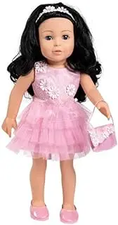 Adora Amazon Exclusive Amazing Girls Collection, 18” Realistic Doll with Changeable Outfit and Movable Soft Body, Birthday Kids and Toddlers Ages 6+ - Mia