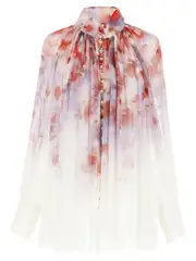 [Zimmermann] Zimmermann-Crush Smock Camicie Multicolor-Donna 2 Multicolor