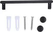 LOCADENCE Bathroom Towel Bar, 50cm Wall Mounted Aluminum Alloy Hand Towel Holder, Single Towel Rack, Hand Towel Holder Organizer for Bathroom, Bedrooms, Kitchens, Hallways