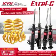 F+R KYB EXCEL-G Shock Absorbers Super Low King Springs for Commodore VE Ute V6
