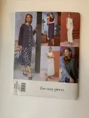 Vintage Vogue 1950 Jacket Dress Top Skirt Pants Pattern 14 16 18 UNCUT
