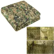 75D Camo Burlap Camouflage Netting Covers Military Mesh Fabric Nets Sun Shelter