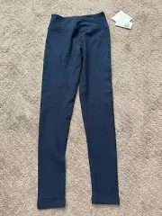 Beyond Yoga Women’s Spacedye Essential Mid Rise Midi Leggings Navy Size XS $88.0
