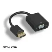 KNTK DisplayPort to VGA Adapter Video DP to HD15 for PC MAC Projector Monitor