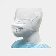 10PCS N95 mask breathable filtration efficiency ≥ 95% particulate respirator dustproof disposable mask anti PM2.5 (10, White)