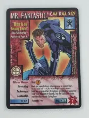 MR FANTASTIC - Wildstorms Image CCG TCG - Ultra Rare Gold Foil