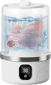 Mini Portable Washing Machine for Underwear | Portable Washer Machine for Baby Clothing,Rechargeable Baby Clothes Cleaning Appliance for Towels Delicates Socks