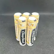 Five Chapstick Vanilla Bean Ice Cream Lip Balm Lot New