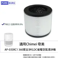 在飛比找momo購物網優惠-【PUREBURG】適用Chimei奇美AP-03SRC1 