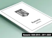 PRINTED ROMANIA 1858-2010 + 2011-2020 STAMP ALBUM PAGES (1102 pages)