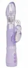 Rabbit vibrator double vaginal vibrating dildo soft clitoris stimulator