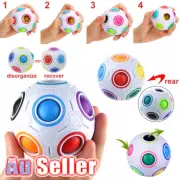 Rainbow Magic Ball Twist Gift AZ Cube Puzzle Intelligence Toys Educational Speed