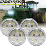 4X Par36 LED Sealed Hi/Lo Beam Work Light RE25126 For John Deere Tractor 7520