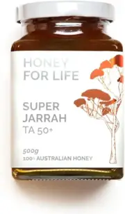 Honey for Life Super Jarrah TA50+ Medicinal Honey 500 G