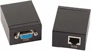 Vga to Ethernet, Over RJ45 Cat Cat6 Network Cable VGa Signal Extender Repeater Adapter 200Ft /60M 1 Transmitter 1 Receiver