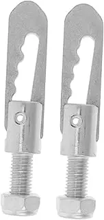 TEHAUX 2pcs Heavy Duty Truck Cargo Drop Bolt Locks Reliable Spring Loaded Latch Fastener for Secure Truck Bed Accessories Durable Performance for Extreme Conditions
