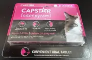Capstar Nitenpyram 11.4mg 6 Tablets For Cats Exp 2026+ 3394