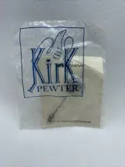 Vintage Signed Kirk Pewter Stick Pin Flower 917-11