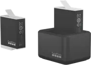 GoPro Dual Charger + Enduro Bat (H12/11/10/9)