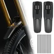 2x Bicycle Mudguard Mountain Bike Front Rear Fender MTB Tyre Mud Guard Wings IW