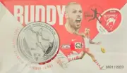 2023 AFL Lance “BUDDY “Franklin Retirement Medallion Cover #0591/2023