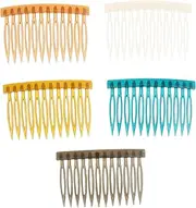 OSOLADY 5pcs Comb Universal Nose Clip Accessories Hairpins Diving Nose Clip Moisture-proof Bead Desiccant Hair Versatile Hair Clips Parts Nose Clip Rhinestone Hair Clips