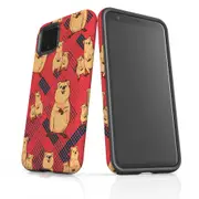 For Google Pixel 4 Case Armour Protective Cover Happy Quokkas