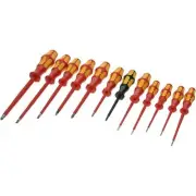 Wera 05347900001 VDE Insulated Screwdriver Set 12 Pcs